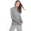 Women's Knitted Cardigan With Long Sleeves